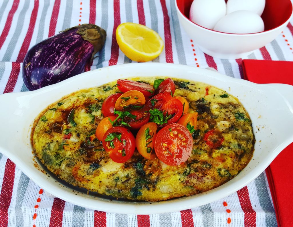 Frittata à la ratatouille - Les Saveurs de Marie
