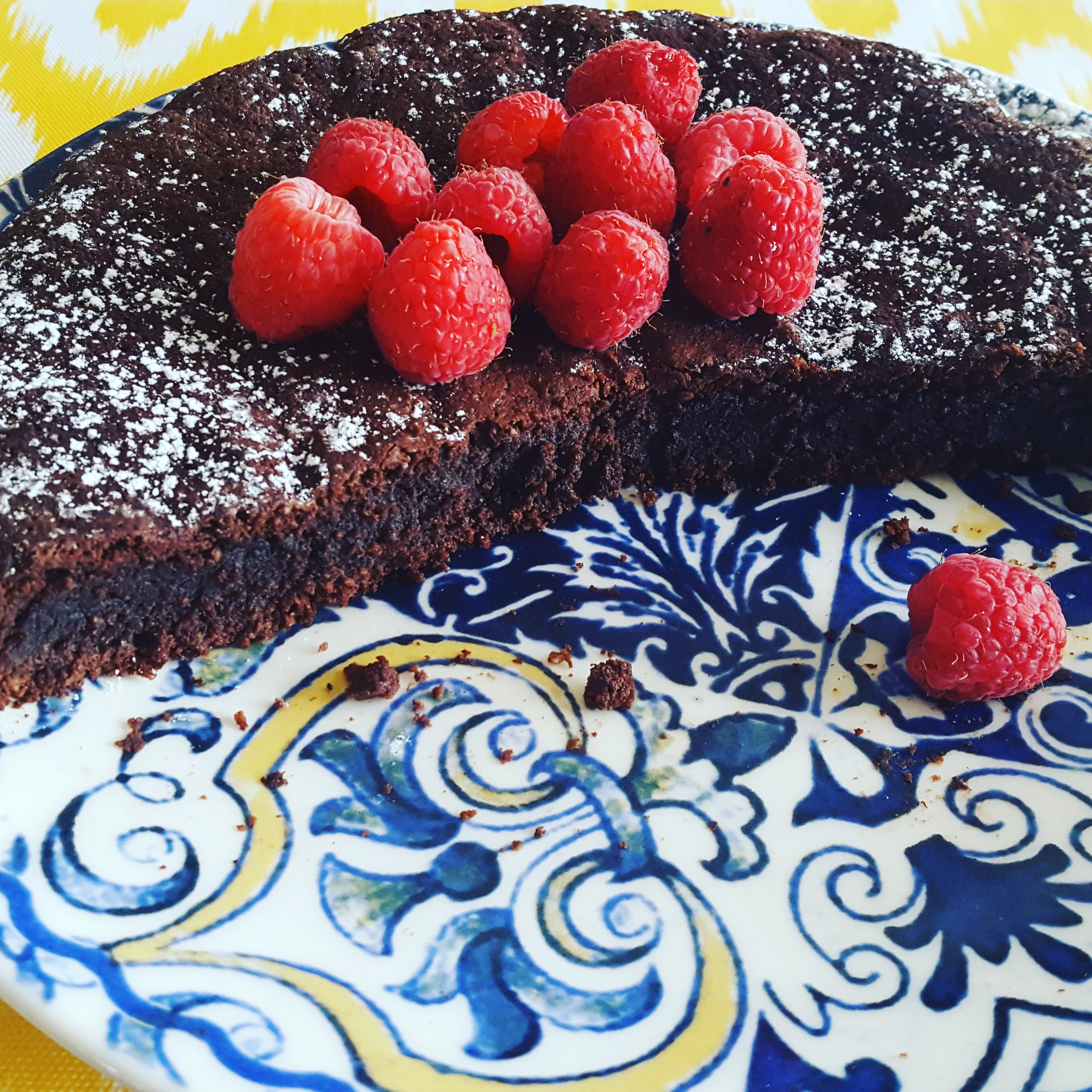 Gâteau chocolat et amandes - Les Saveurs de Marie