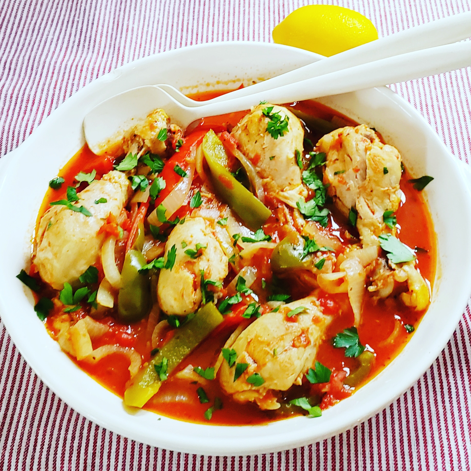 Poulet à la basquaise - Les Saveurs de Marie