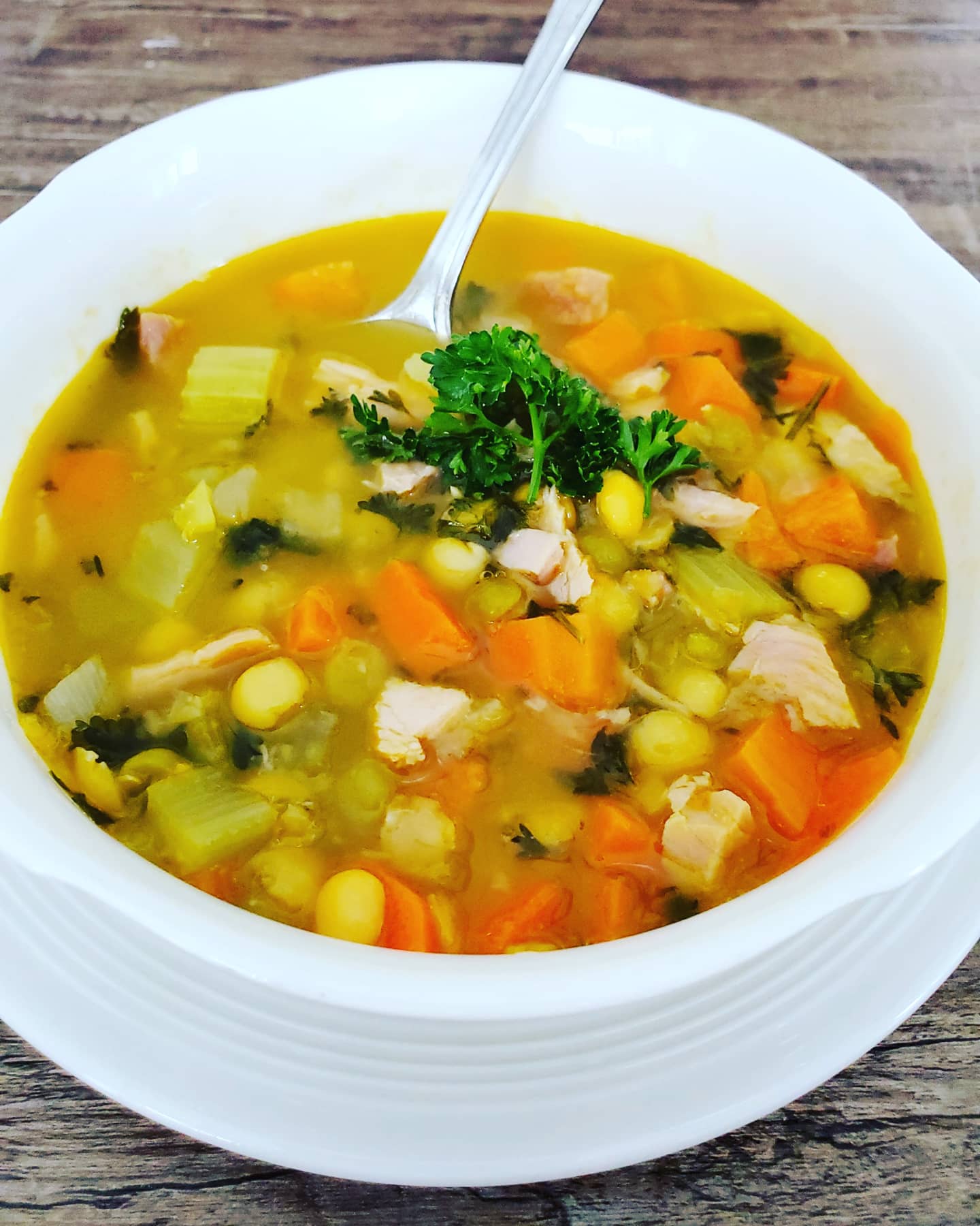 Soupe aux pois cassés - Les Saveurs de Marie